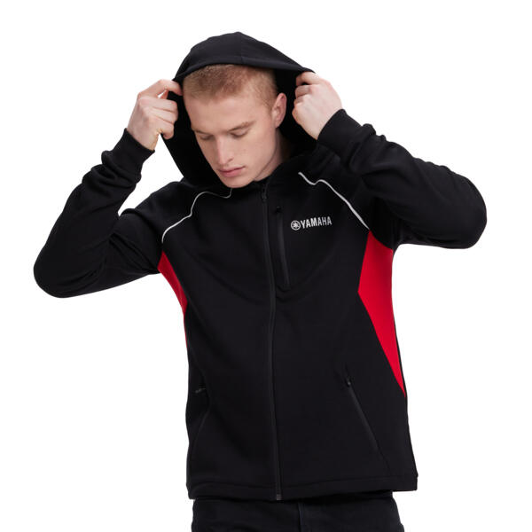 veste-yamaha-homme-423dzo-1.jpg Sweat à capuche zippé pour homme Yamaha Motor – Image 1