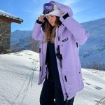 Veste de ski Aura Pale Violet Femmes Old logo Strobe